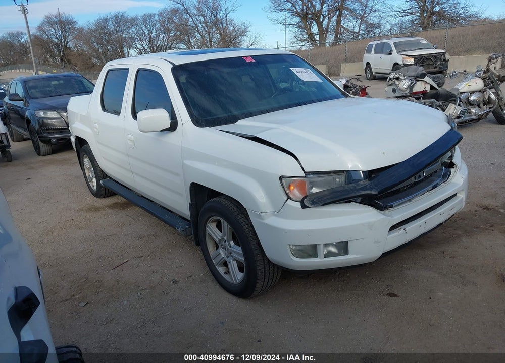 2009 HONDA RIDGELINE RTL VIN: 5FPYK16529B107420