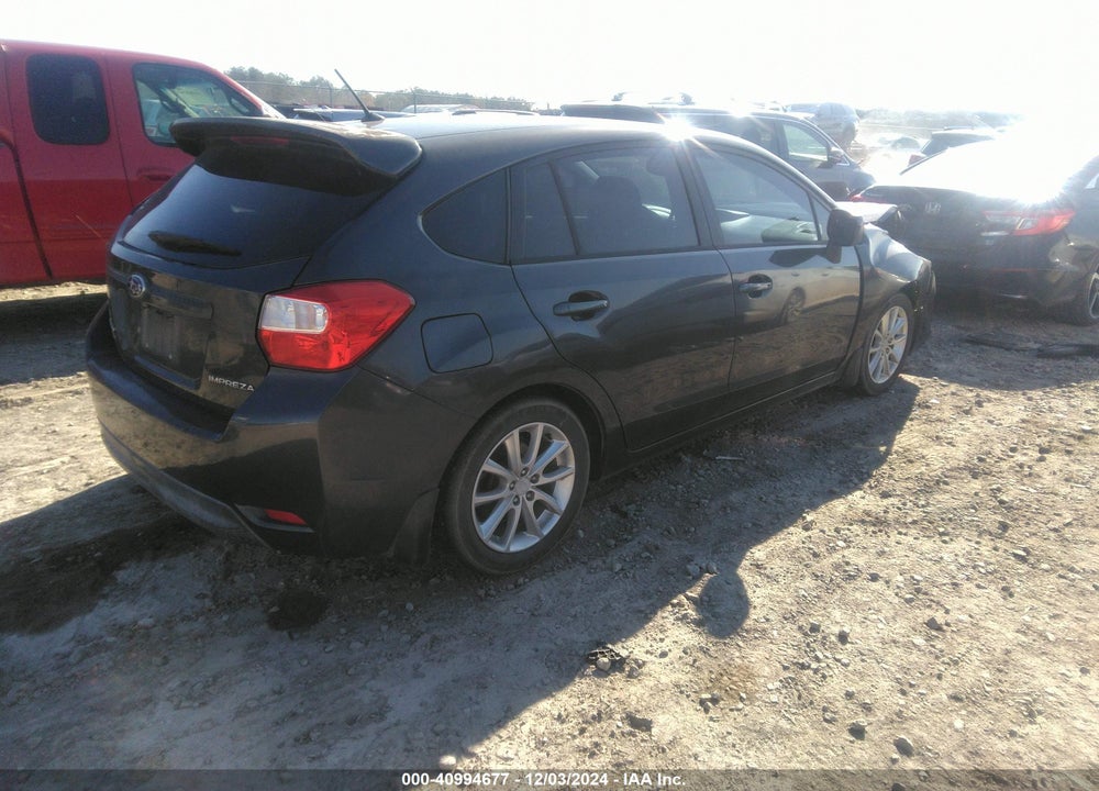 2012 SUBARU IMPREZA 2.0I PREMIUM VIN: JF1GPAB6XCH222817