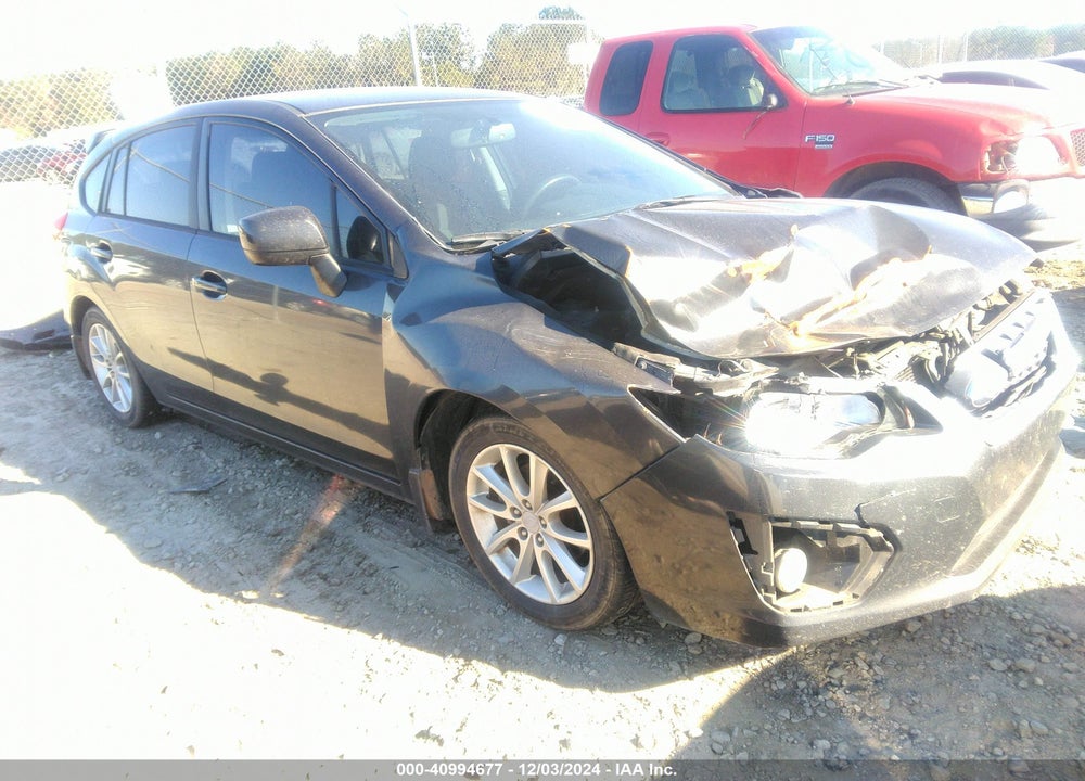 2012 SUBARU IMPREZA 2.0I PREMIUM VIN: JF1GPAB6XCH222817