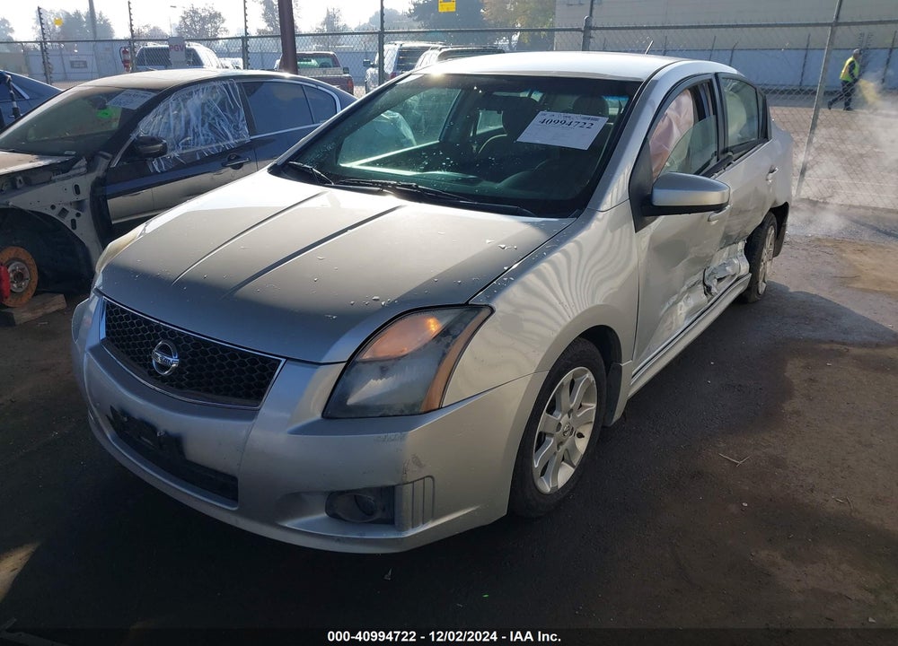 2012 NISSAN SENTRA 2.0 SR VIN: 3N1AB6AP5CL698967