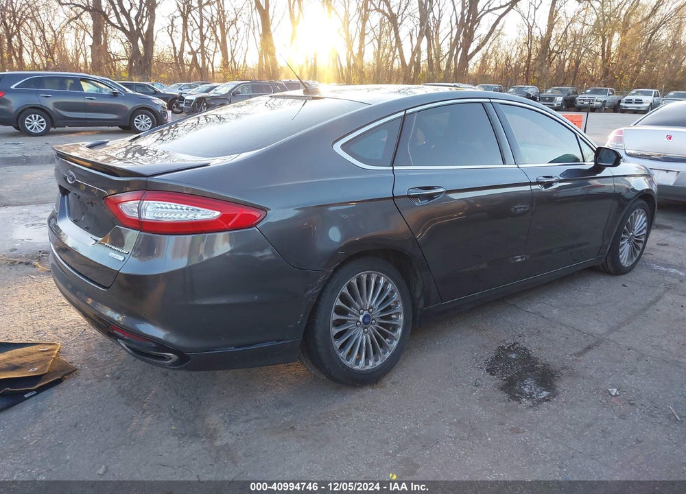 2016 FORD FUSION TITANIUM VIN: 3FA6P0K93GR166708