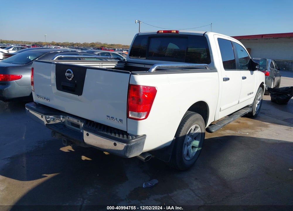2005 NISSAN TITAN LE VIN: 1N6AA07B25N510558