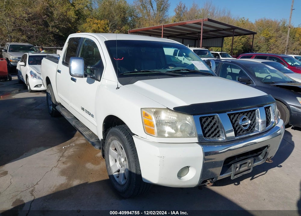 2005 NISSAN TITAN LE VIN: 1N6AA07B25N510558
