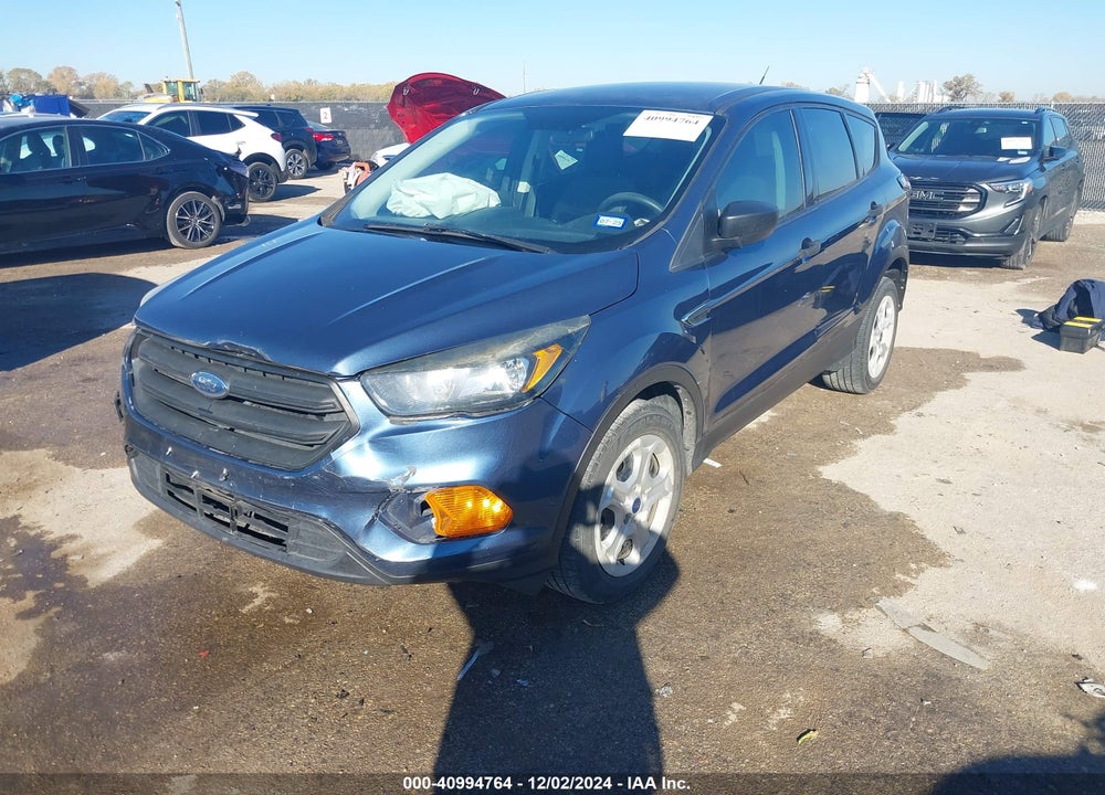 2018 FORD ESCAPE S VIN: 1FMCU0F71JUA53981