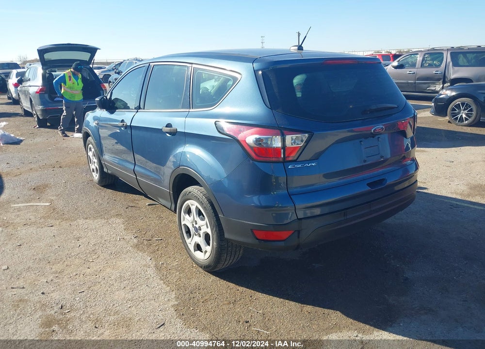 2018 FORD ESCAPE S VIN: 1FMCU0F71JUA53981