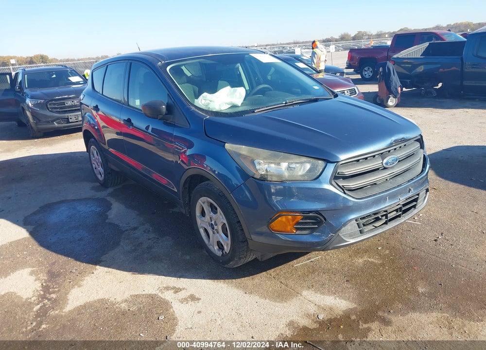 2018 FORD ESCAPE S VIN: 1FMCU0F71JUA53981