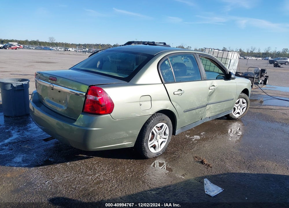 2005 CHEVROLET MALIBU VIN: 1G1ZS52F65F302583