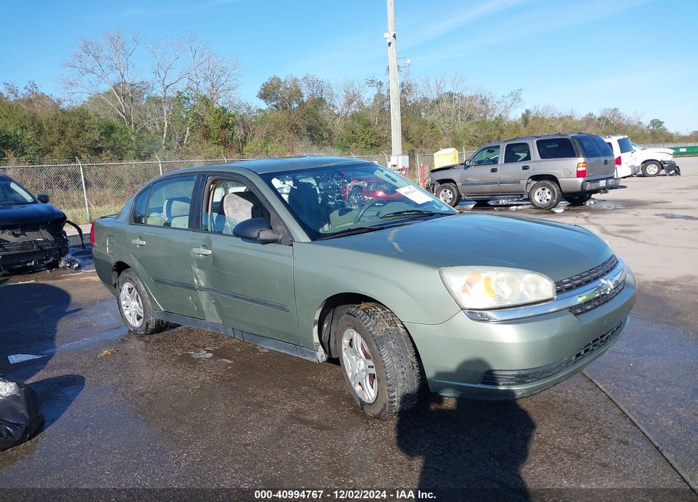 2005 CHEVROLET MALIBU VIN: 1G1ZS52F65F302583
