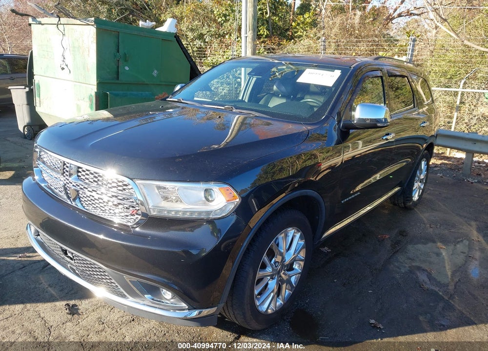 2015 DODGE DURANGO CITADEL VIN: 1C4RDJEG9FC703398
