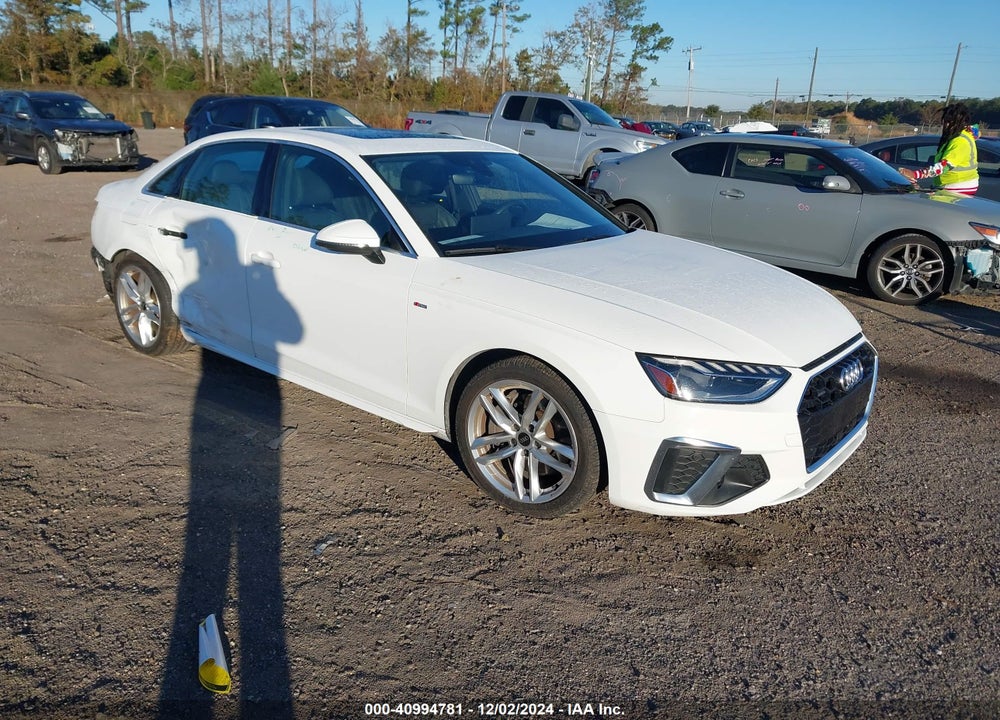 2023 AUDI A4 PREMIUM PLUS 45 TFSI S LINE QUATTRO S TRONIC VIN: WAUEAAF49PN011575
