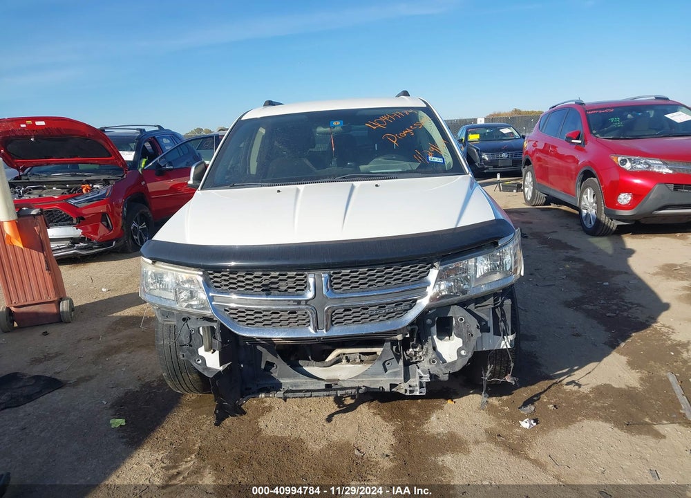2012 DODGE JOURNEY SXT VIN: 3C4PDCBG8CT169821