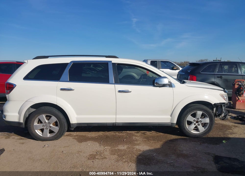 2012 DODGE JOURNEY SXT VIN: 3C4PDCBG8CT169821