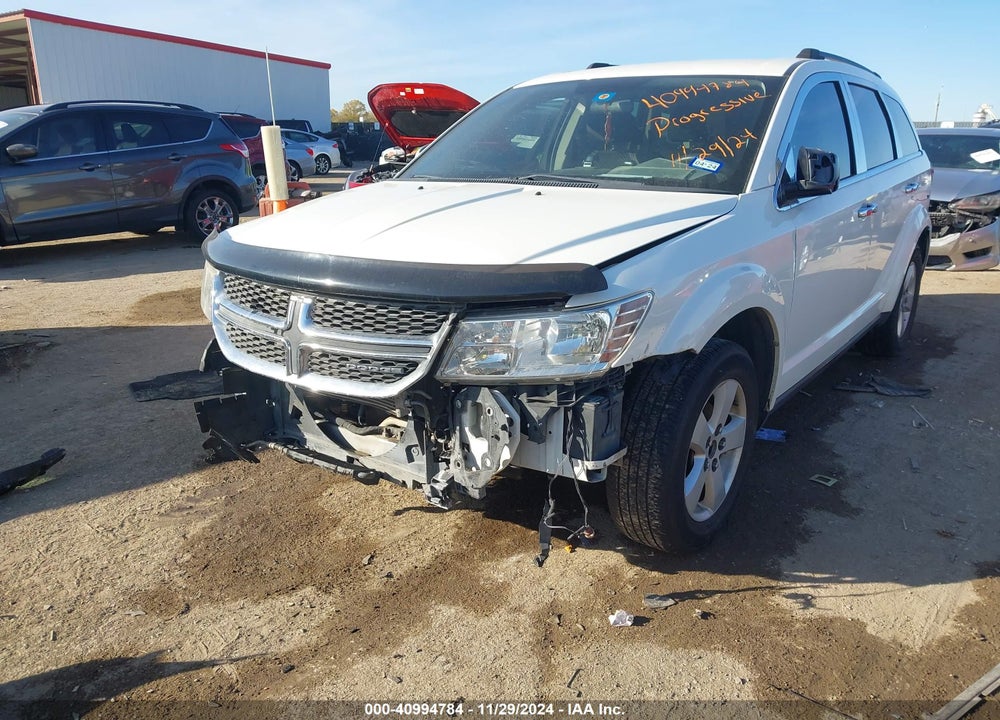2012 DODGE JOURNEY SXT VIN: 3C4PDCBG8CT169821