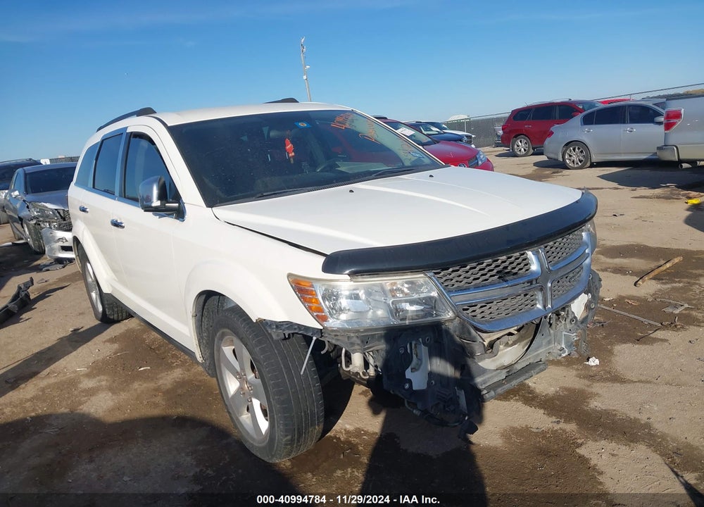 2012 DODGE JOURNEY SXT VIN: 3C4PDCBG8CT169821