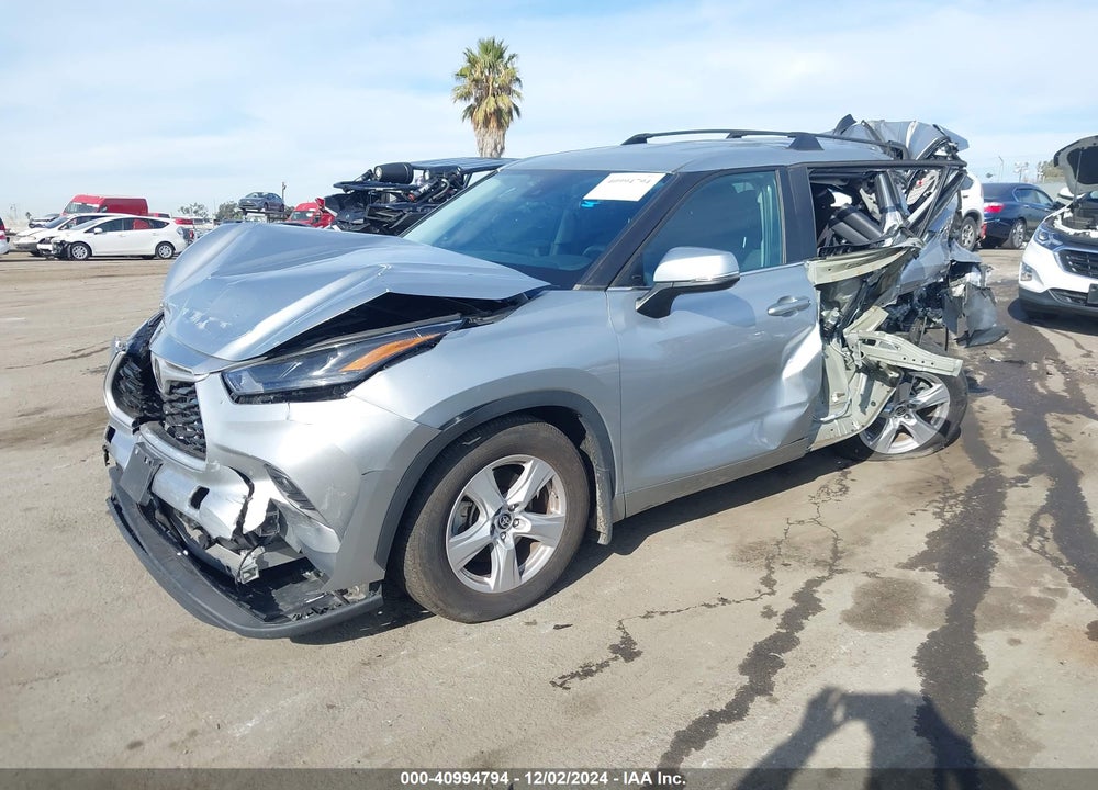 2023 TOYOTA HIGHLANDER LE VIN: 5TDKDRBH2PS514685