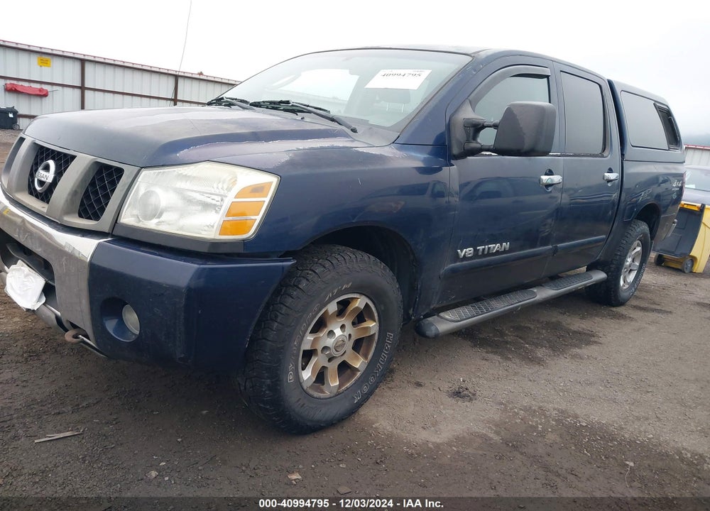 2006 NISSAN TITAN SE VIN: 1N6AA07B96N502281