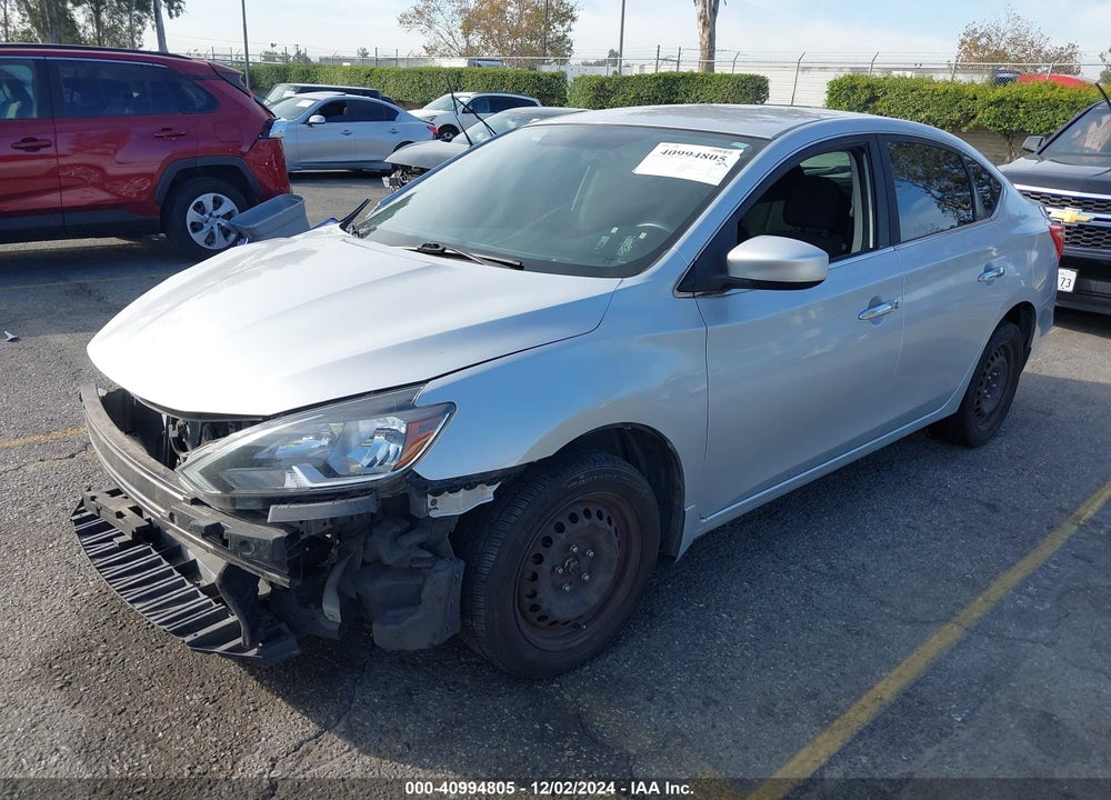 2016 NISSAN SENTRA S VIN: 3N1AB7AP4GY335073