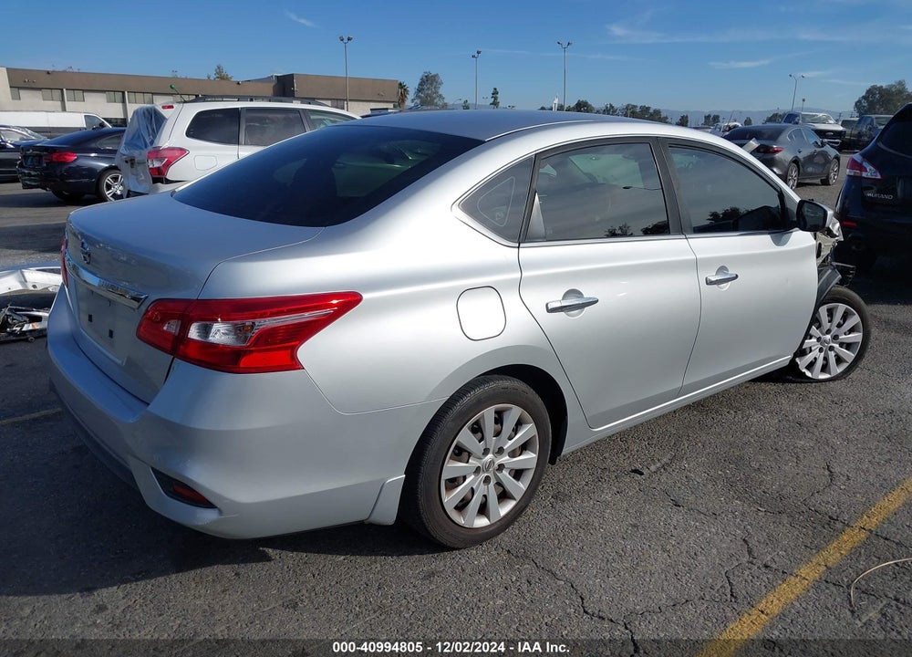 2016 NISSAN SENTRA S VIN: 3N1AB7AP4GY335073