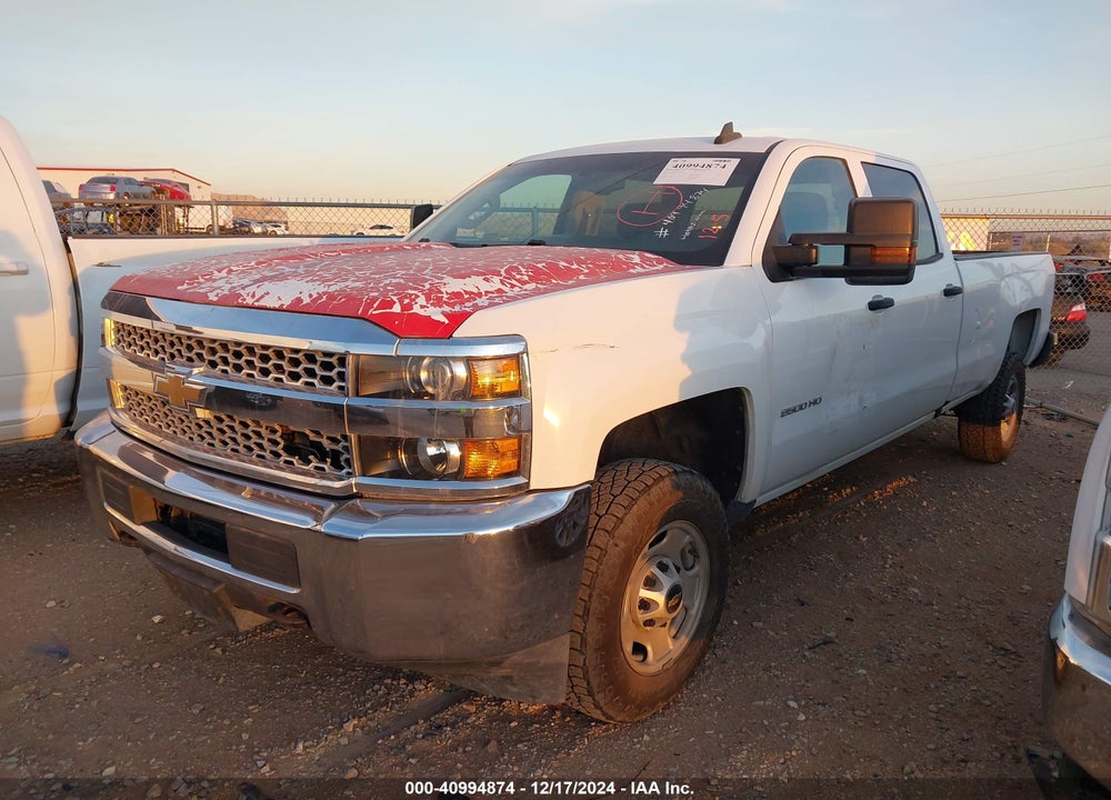 2019 CHEVROLET SILVERADO 2500HD WT VIN: 1GC1CREG1KF100615