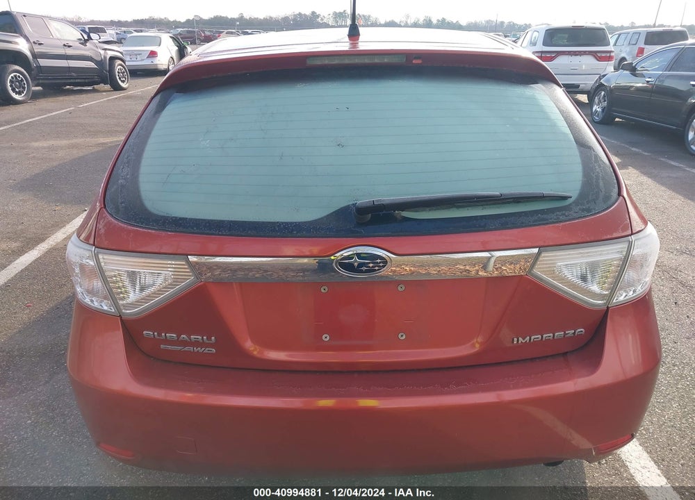 2010 SUBARU IMPREZA 2.5I PREMIUM VIN: JF1GH6B65AH827867