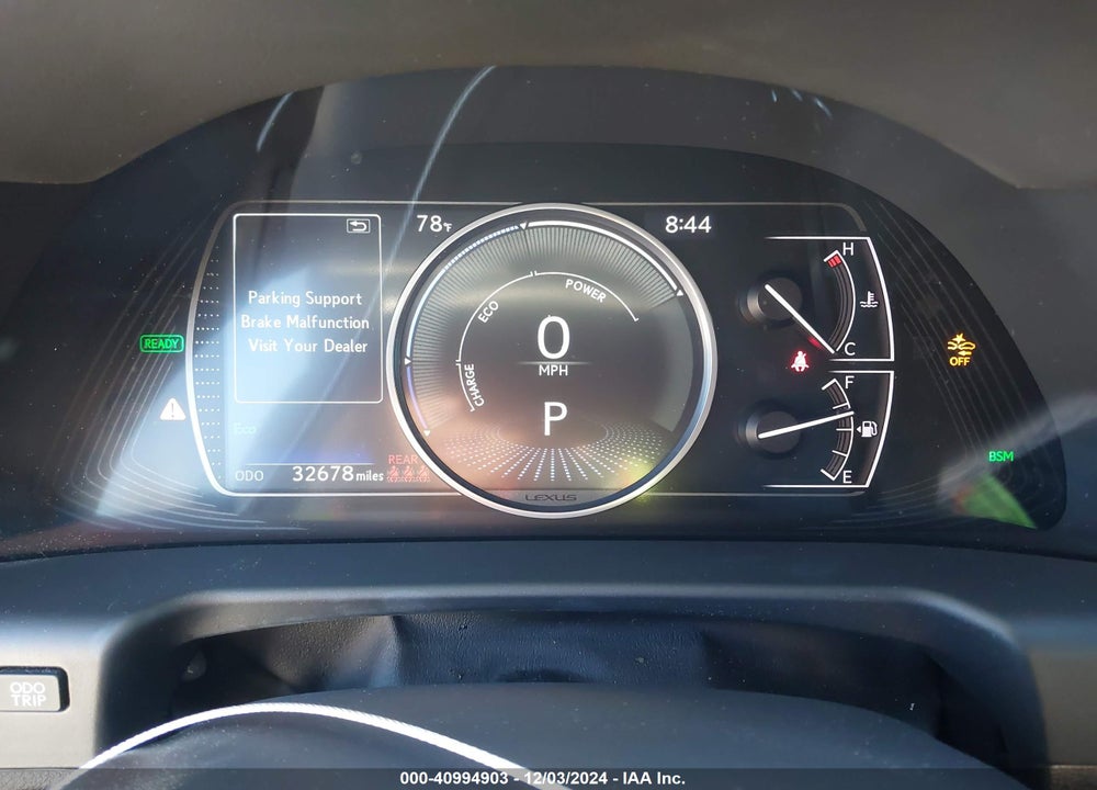 2022 LEXUS ES 300H VIN: 58ADA1C17NU022171