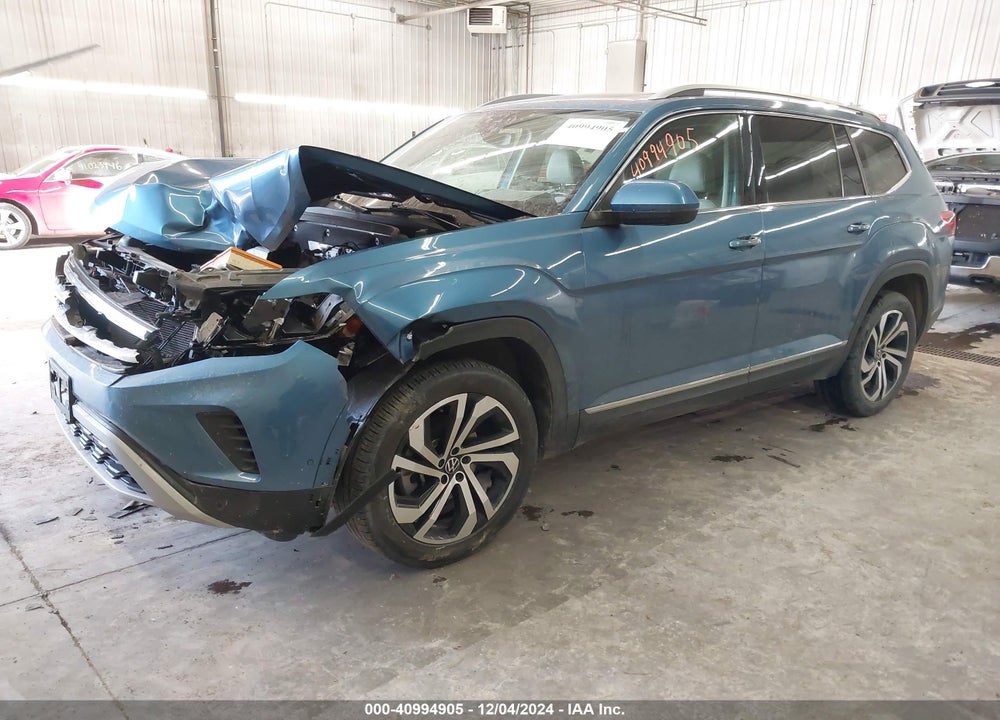2021 VOLKSWAGEN ATLAS 3.6L V6 SEL PREMIUM VIN: 1V2TR2CA0MC531012