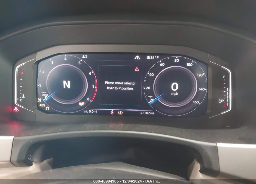 2021 VOLKSWAGEN ATLAS 3.6L V6 SEL PREMIUM VIN: 1V2TR2CA0MC531012