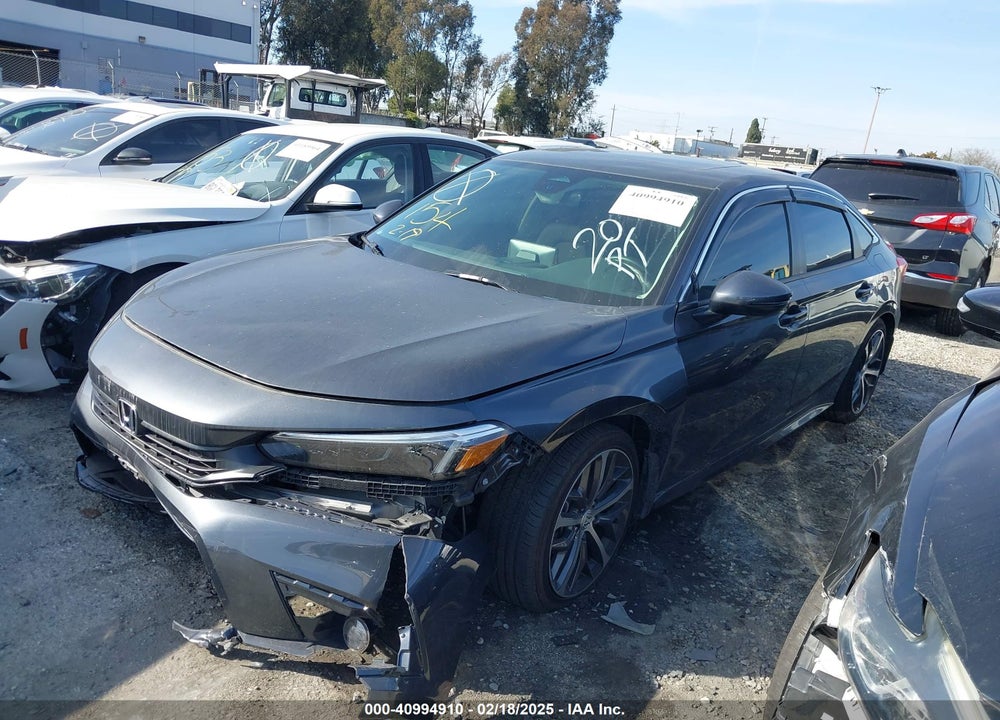 2023 HONDA CIVIC TOURING VIN: 2HGFE1F90PH304072
