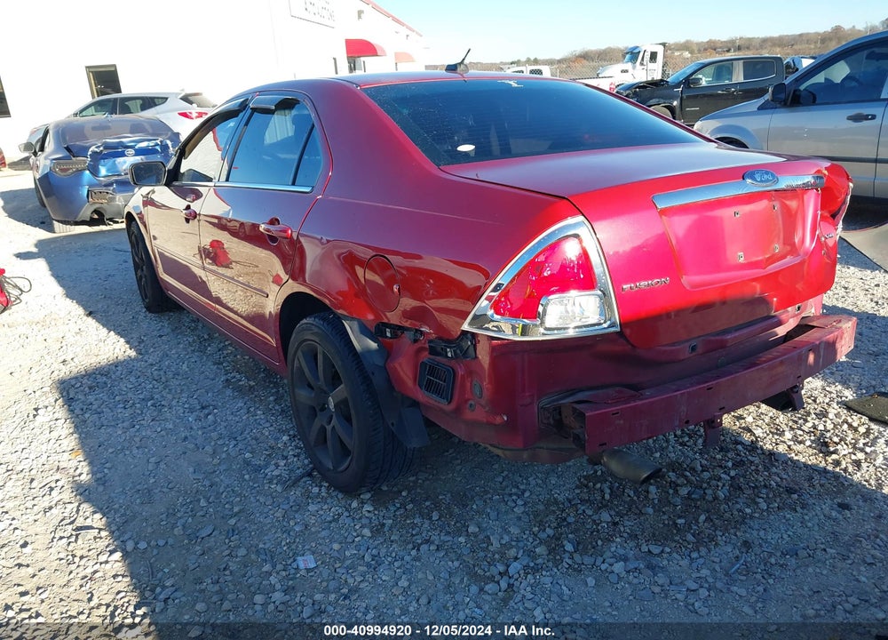 2008 FORD FUSION SEL VIN: 3FAHP08138R178675