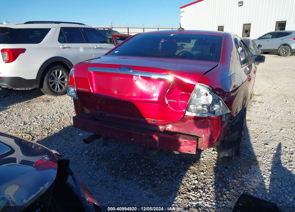 2008 FORD FUSION SEL VIN: 3FAHP08138R178675