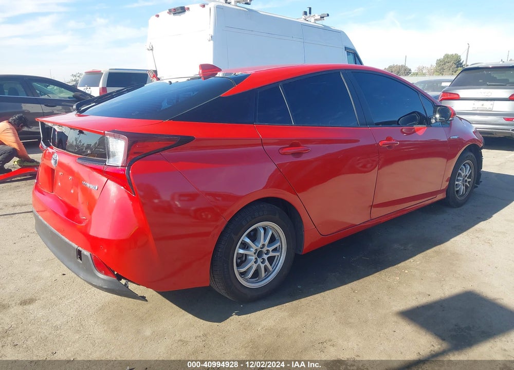 2020 TOYOTA PRIUS LE VIN: JTDKARFUXL3105460