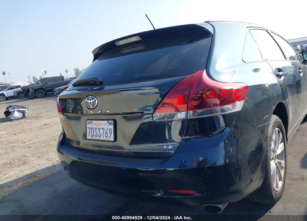 2014 TOYOTA VENZA LE VIN: 4T3ZA3BB7EU082509