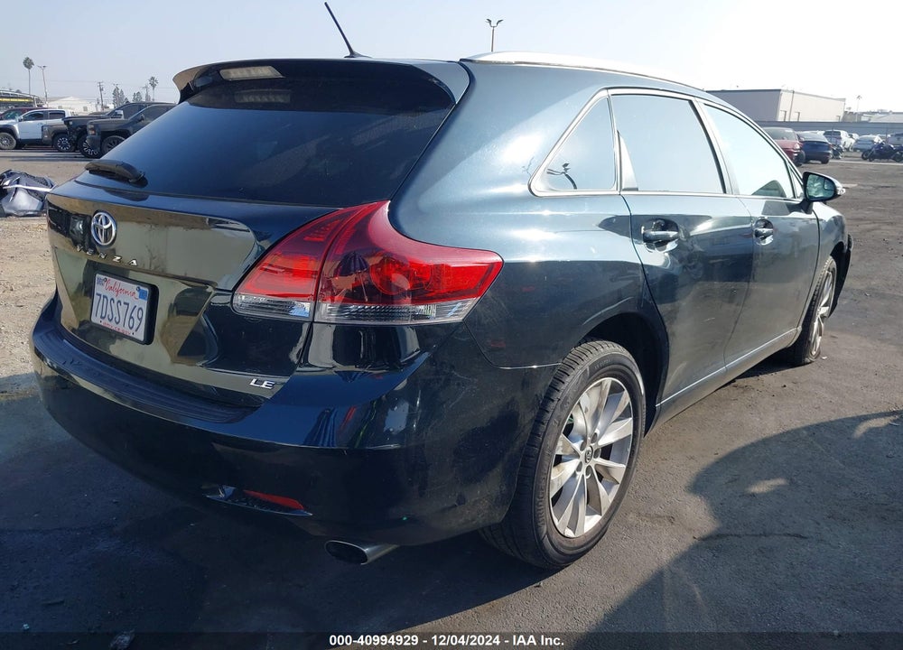 2014 TOYOTA VENZA LE VIN: 4T3ZA3BB7EU082509