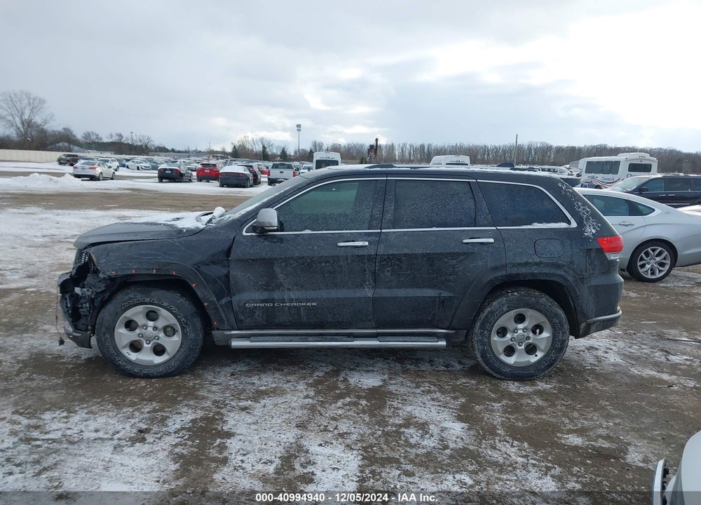 2014 JEEP GRAND CHEROKEE SUMMIT VIN: 1C4RJFJG5EC219514