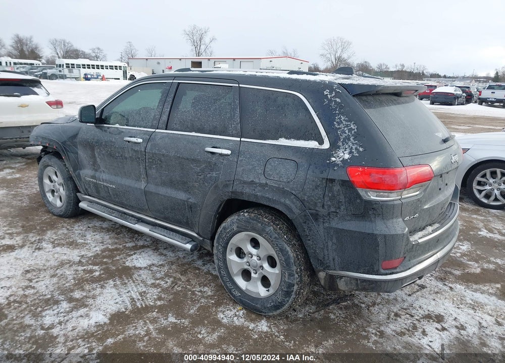 2014 JEEP GRAND CHEROKEE SUMMIT VIN: 1C4RJFJG5EC219514