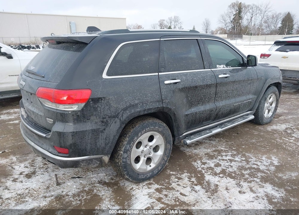 2014 JEEP GRAND CHEROKEE SUMMIT VIN: 1C4RJFJG5EC219514