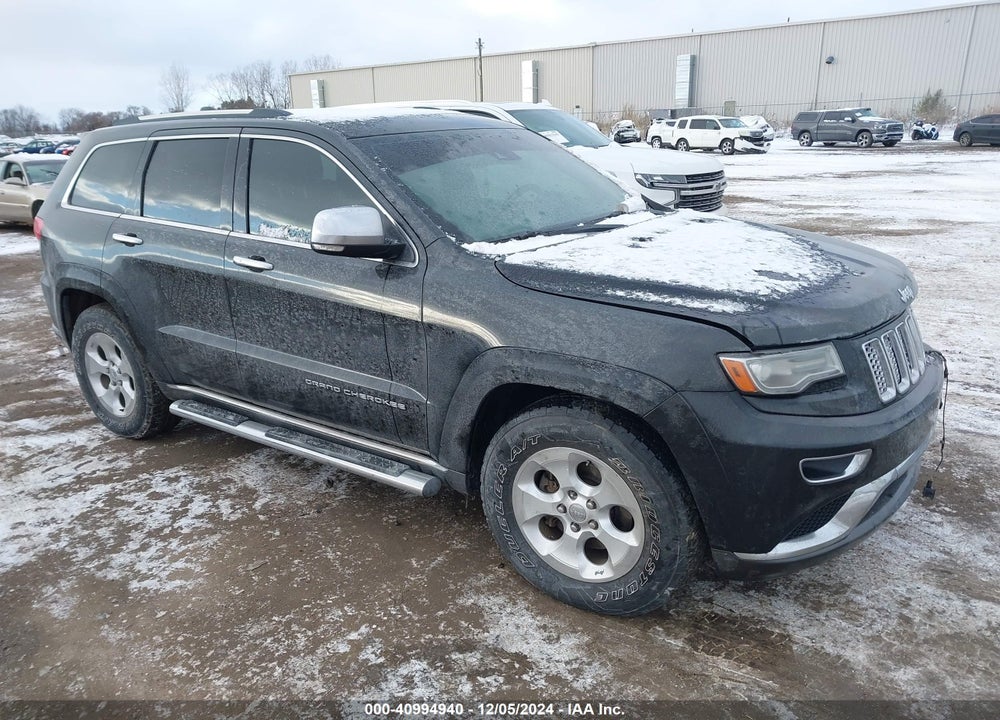 2014 JEEP GRAND CHEROKEE SUMMIT VIN: 1C4RJFJG5EC219514