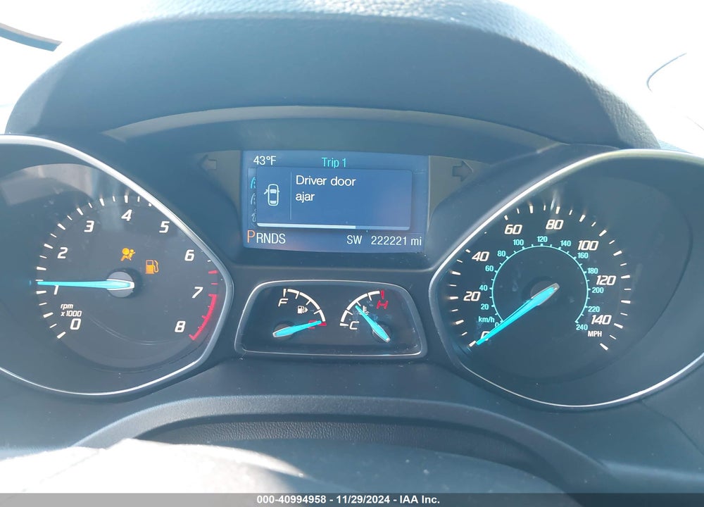 2014 FORD ESCAPE S VIN: 1FMCU0F76EUB38790