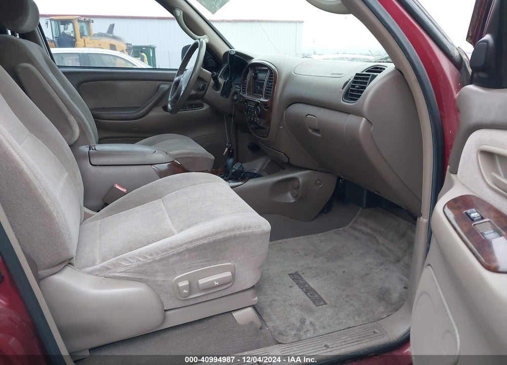 2002 TOYOTA SEQUOIA SR5 V8 VIN: 5TDBT44A42S063595