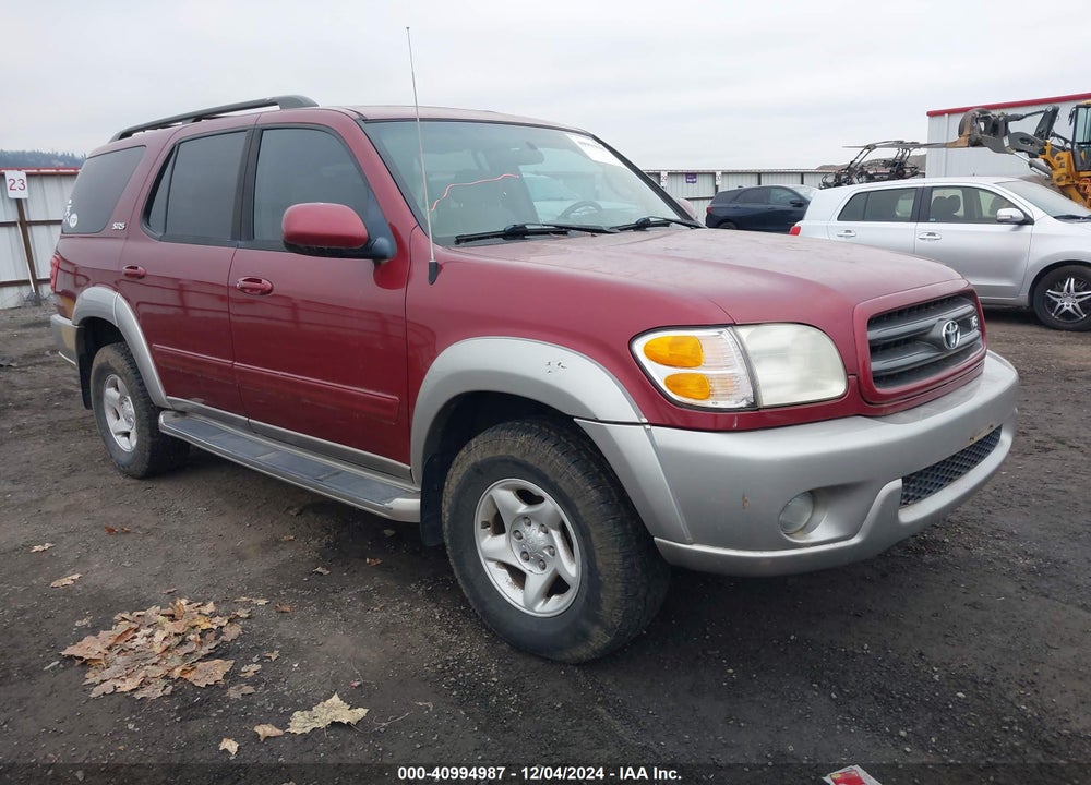 2002 TOYOTA SEQUOIA SR5 V8 VIN: 5TDBT44A42S063595