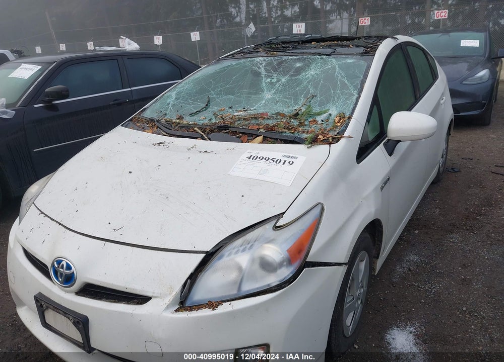 2011 TOYOTA PRIUS VIN: JTDKN3DU6B1424739