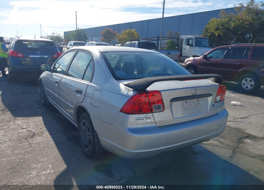 2001 HONDA CIVIC LX VIN: 2HGES15551H529467