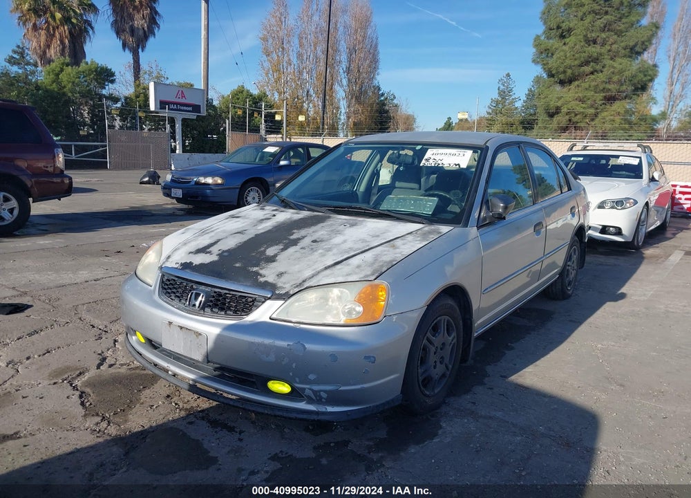 2001 HONDA CIVIC LX VIN: 2HGES15551H529467