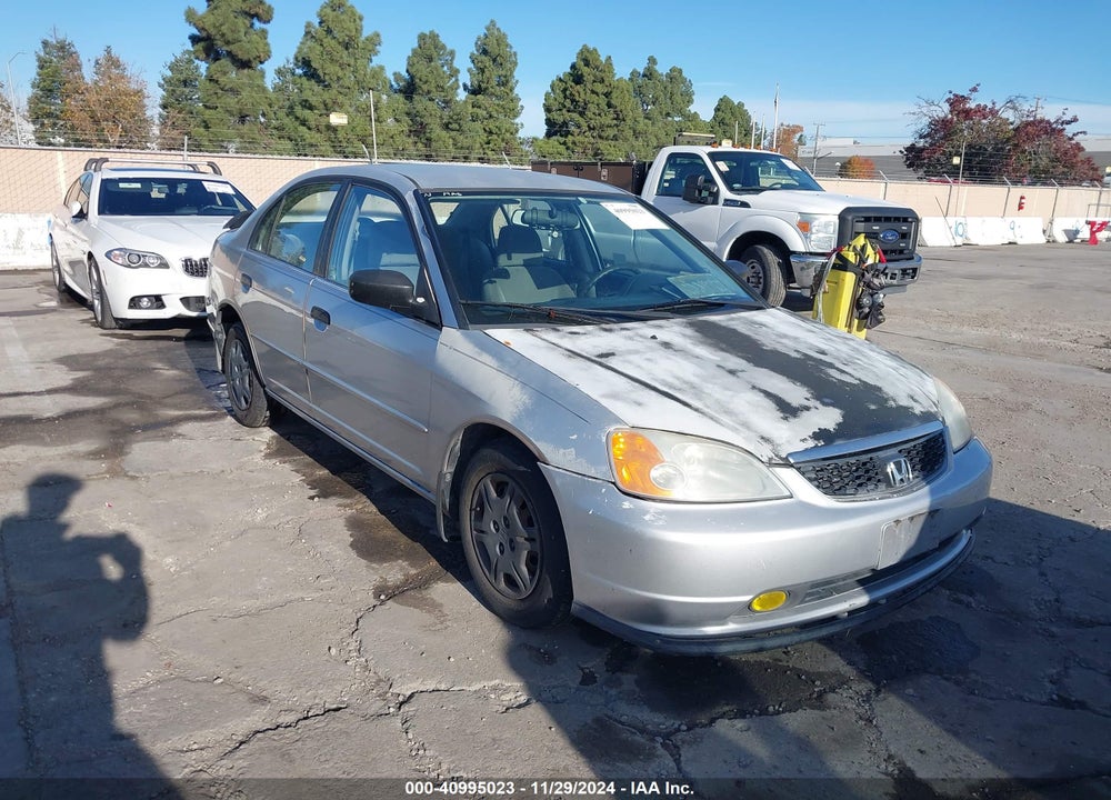 2001 HONDA CIVIC LX VIN: 2HGES15551H529467