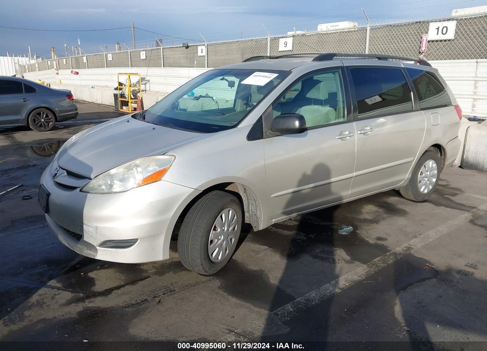 2007 TOYOTA SIENNA LE VIN: 5TDZK23C97S059686
