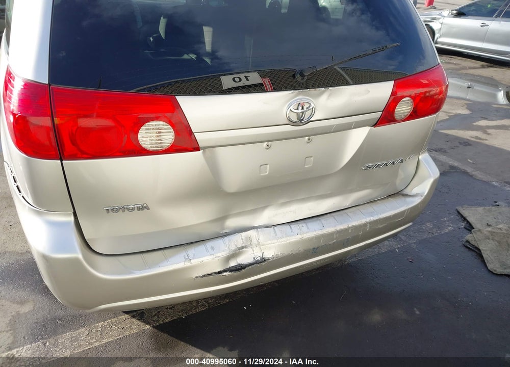 2007 TOYOTA SIENNA LE VIN: 5TDZK23C97S059686