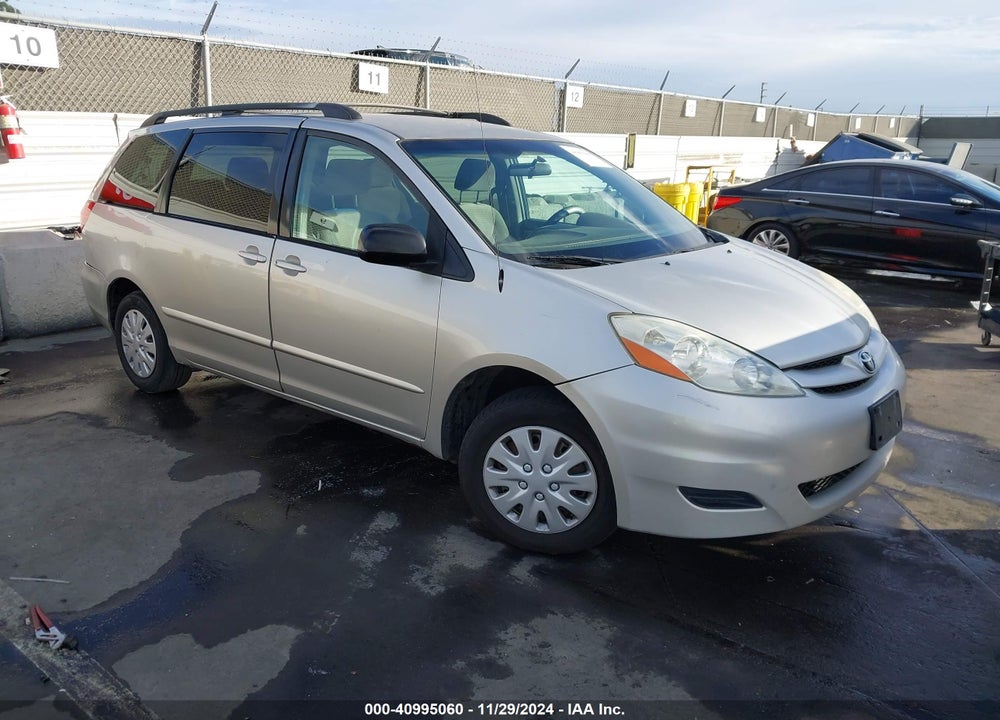2007 TOYOTA SIENNA LE VIN: 5TDZK23C97S059686
