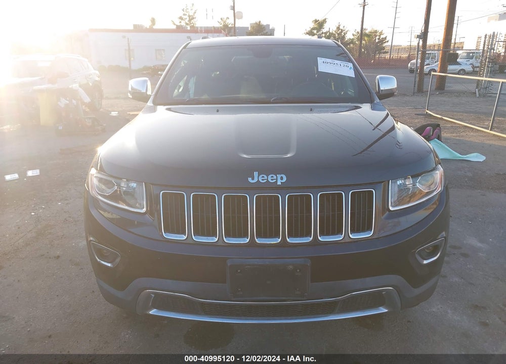 2016 JEEP GRAND CHEROKEE LIMITED VIN: 1C4RJEBG9GC320924