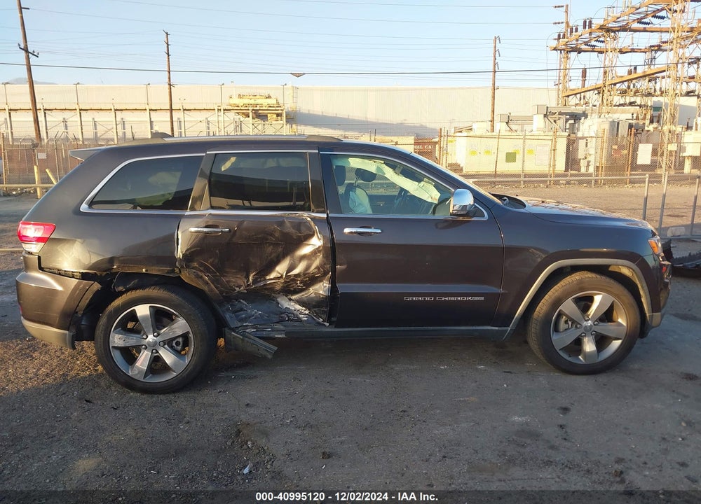 2016 JEEP GRAND CHEROKEE LIMITED VIN: 1C4RJEBG9GC320924