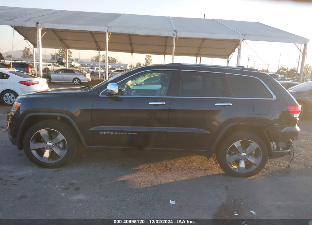 2016 JEEP GRAND CHEROKEE LIMITED VIN: 1C4RJEBG9GC320924